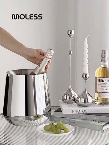 优娜不锈钢冰桶